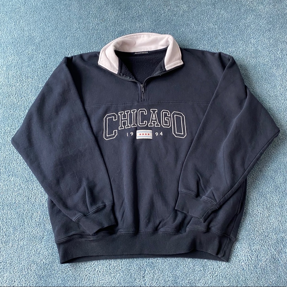 Brandy Collared Sweatshirt